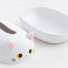AIMALL Creative Cat Tissue Box with Toothpick Holder, Multifunctional ABS