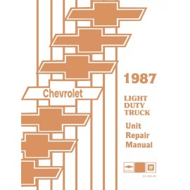 1987 Chevy LD Truck Unit Repair Manual