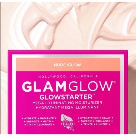 GlamGlow GLOWSTARTER Mega Illuminating Moisturizer Nude Glow Set Lot Of 2 - 1oz