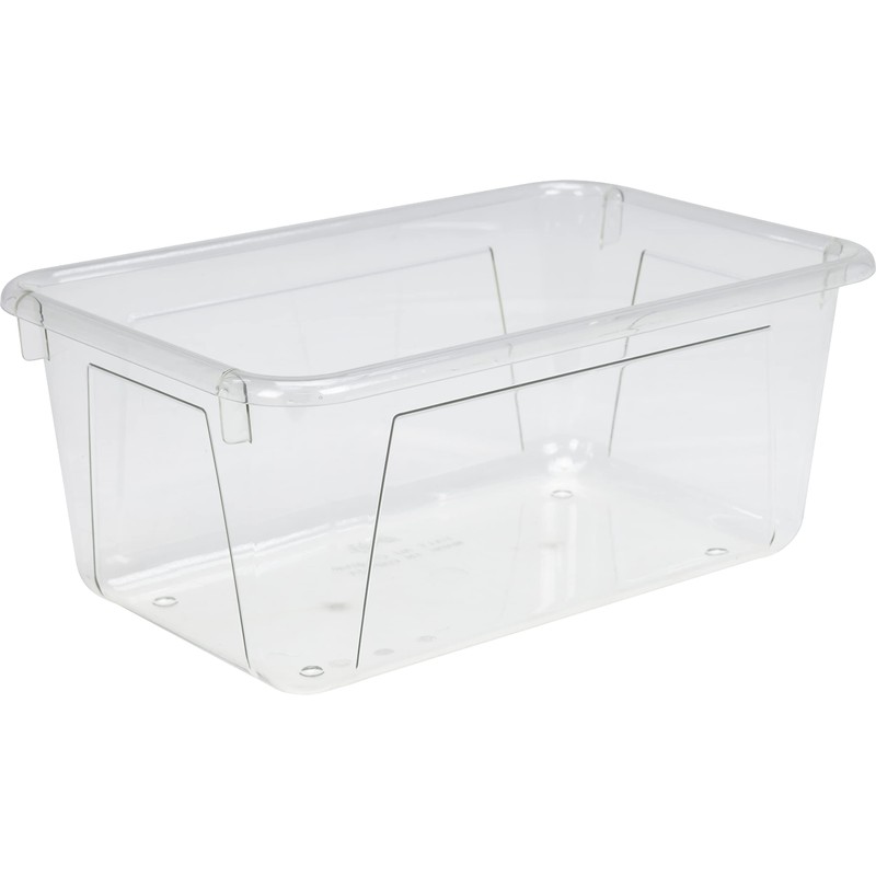 Storex Small Cubby Bins – Plastic Storage Containers for Classroom,