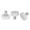 QUARKZMAN M5 x 8 mm Male Thread Knurled Knobs Thumb