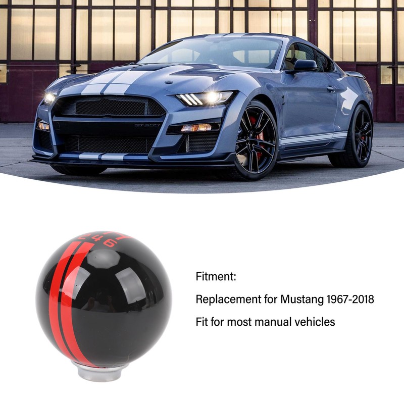 6 Speed Car Racing Gear Shift Knob for Shelby GT500