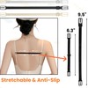 Nimiah Bra Strap Holders for-Slipping - 15 Pcs Bra Back