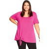 Avenue Women's Plus Size Top - Wildside, 14