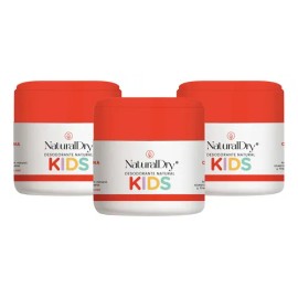 Pqt 3 Desodorantes Naturales Para Niños - Kids - Peques mandarina