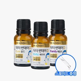 Doctor Sunday D Dr. Sunday D Baby Family Gold (12 months supply) large-capacity vitamin D supplement / 닥터썬데이D 베이비 패밀리 골드(12개월분) 대용량 비타민D 영양제