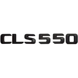 Matt Black CLS 550" Car Trunk Rear Letters Words Number Badge Emblem Decal Sticker for CLS Class CLS550