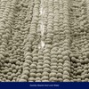 subrtex Bath Mats for Bathroom Non Slip Luxury Chenille Striped