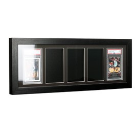 Graded Card Display Frame–Compatible with PSA, CGC, and TAG Slabs–Wall-Mount Trading Card Display Case for Sports Cards, Pokémon, and MTG