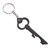 Komonee Key to the Door Black Keyring Bottle Opener Key