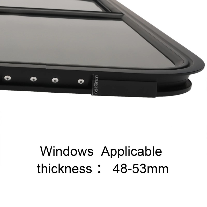 42“ W X 12“ H Horizontal Sliding RV Window Replacement