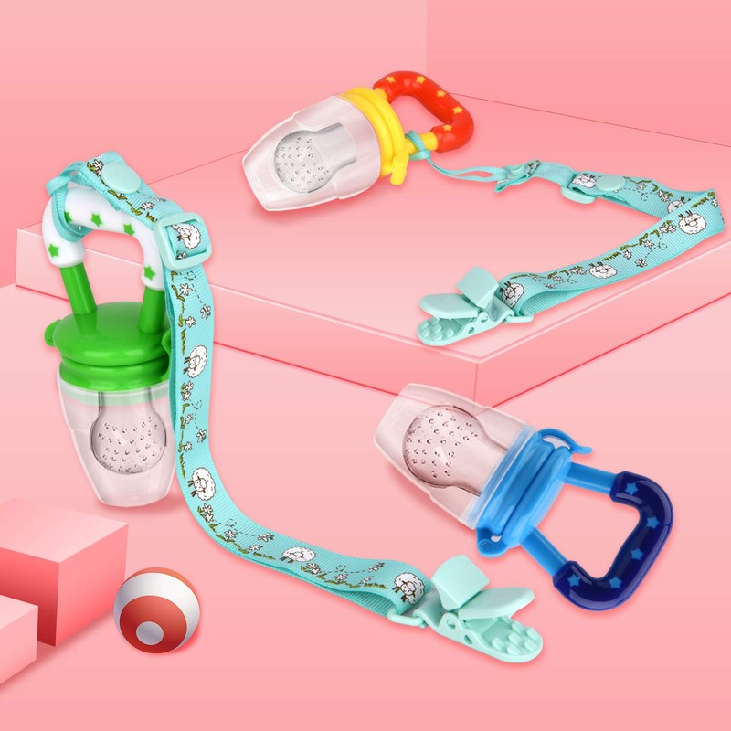 Food Feeder Baby Fruit Pacifier (3 Pcs) with 6 Different