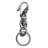Artemis Classic ACK0054 Hook Carabiner Key Ring, Silver Accessories, Men's,