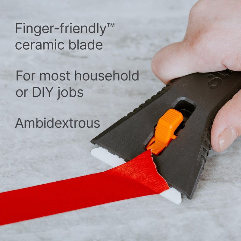 Slice 10591 Manual Utility Scraper, Locking Ceramic Blade, Rust Free,