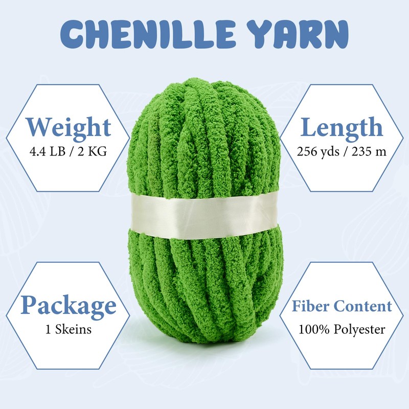 Chunky Yarn for Hand Knitting, Jumbo Chunky Yarn for Crocheting,
