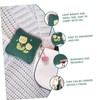 LALAFINA 5pcs Sanitary Napkin Storage Bag Pattern Pouch for School