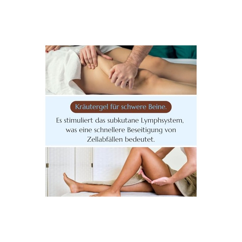 Green Idea Lymforegen Cooling Gel Lymphatic Drainage Massage 250 ml