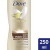 Dove lotion 250ml visible glow dark, White
