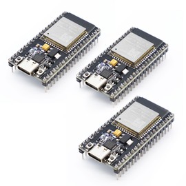 ESP32 NodeMCU-32S Lua Module,APKLVSR ESP32 USB C ESP-WROOM-32 CP2102 2.4 GHz WLAN WiFi Bluetooth Internet Development Board für Arduino（3 Stücke）