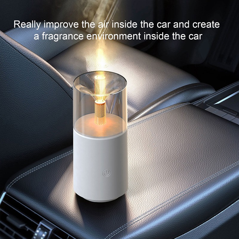 Car Diffuser Humidifier Aromatherapy Essential Oil Diffuser Portable Mini Humidifier