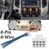 Micarun 8 Wires HVAC A/C Climate Control Panel Connector Wiring
