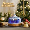 Porseme 500ml Essential Oil Diffuser 3D Glass Aromatherapy Ultrasonic Humidifier