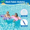4PCS Inflatable Pool Hammock Floats 4-in-1 Multi-Purpose Water Hammock Floats