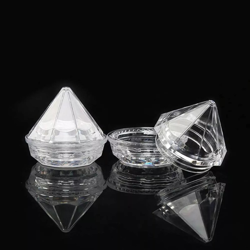 Healthcom Contenedores Envases Vacio Balsamo 40 Pzs 5grs Form Diamante