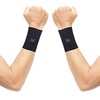 Thx4COPPER Compression Wrist Sleeve-Copper Infused Wrist Support for Men &Women-Improve