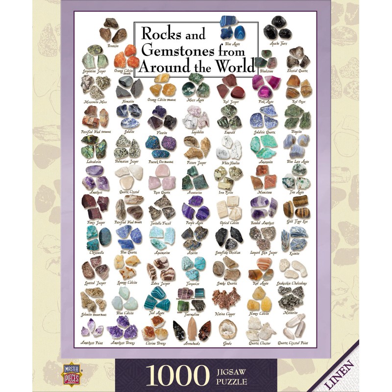 MasterPieces - Rocks & Gemstones from Around the World 1000