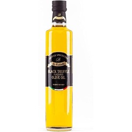 La Rustichella - Black Truffle Olive Oil 25.36 fl oz (750 ml) - 100% Made in Italy | Vegan, Gluten-Free, Cholesterol-Free