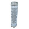 Veladora de rezo San Alejo prayer candle oracion al reverso