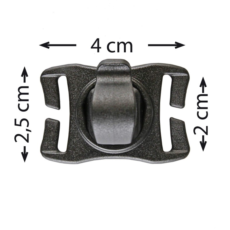 Formbelt Hydration tube holder with magnetic clip for webbing /
