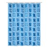 Kleine Wolke Shower Curtain with Sealife Motif 180 x 200