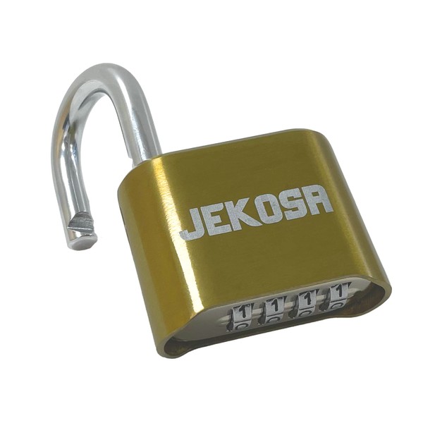 Jekosa® JKC/50 [Waterproof] Heavy Duty Combination Padlock Outdoor - [No