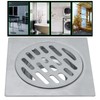 Thickened Stainless Steel Odourless Shower Square Odourless Floor Drain Waste