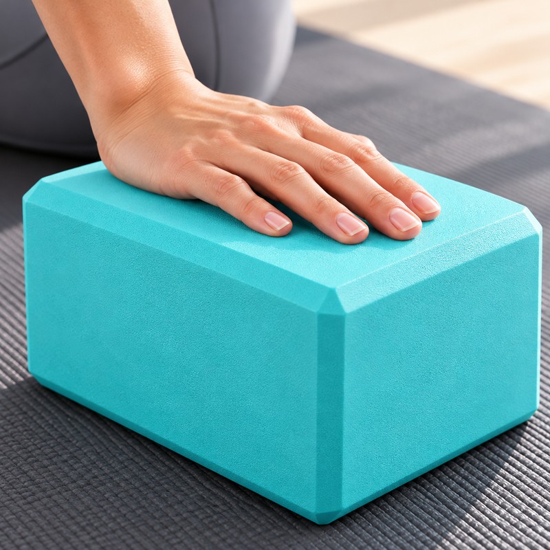 2 Pcs Yoga Foam Block for Stretching & Balance –