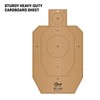 EZ-Aim IPSC IDPA Corrugated Silhouette Paper Shooting Target, 18" x