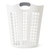 Gracious Living Laundry Basket, Easy Carry Flex Collapsible Hamper, 87.5