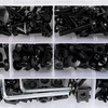 MACHSWON Black 223pcs Motorcycle Windscreen Fairing Bolts Bodywork Screws 1996-2023