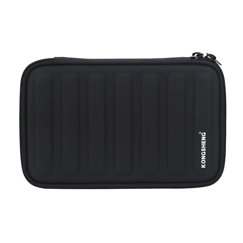 Harmonica Case, Portable PU Leather Harmonica Storage Bag with Zipper