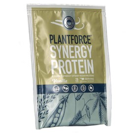 Plantforce Synergy Protein Vanilla - Raw Vegan Proteins - 10 x 20g Satchets (Pack of 10)
