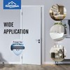 HOMOTEK 8 Pack Heavy Duty Solid Rigid Door Stops Bumper