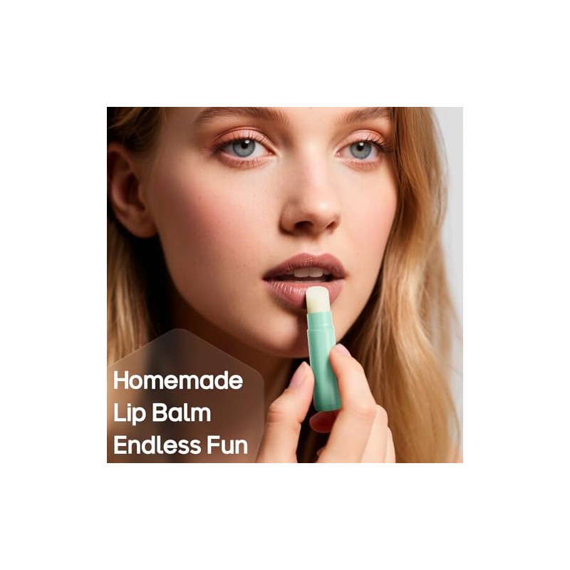 Sherules - 50 tubos de bálsamo labial vacíos de 5,5
