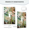Decorative Art Light Switch Covers Small floral patterns forest Single