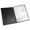 walther design Condolence Folder Black 21 x 29.7 cm (DIN
