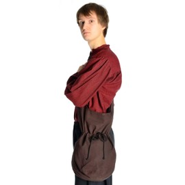 HEMAD Bag - Medieval-Larp Cotton Drawstring Bag - brown - Large Size
