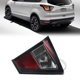 Inner Taillight Assembly Compatible with 2017 2018 2019 Ford Escape Taillight Brake Light Replace Left Driver Right Passenger Side Taillight Assembly GJ5Z13405F FO2802118 (Left Driver Side)