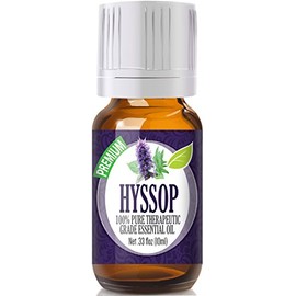 Healing Solutions 10ml Oils - Hyssop Essential Oil - 0.33 Fluid Ounces