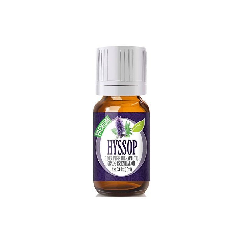 Healing Solutions 10ml Oils - Hyssop Essential Oil - 0.33